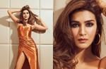 Kriti Sanon channels her inner bond-girl in gorgeous copper dress, See pics